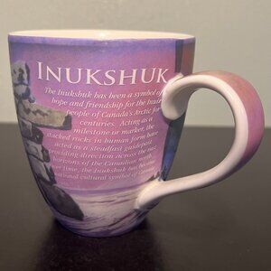 Inuit "INUKSHUK" Stoneware Mug ~ Canada ~ First Nation ~ Indigenous Peoples ~